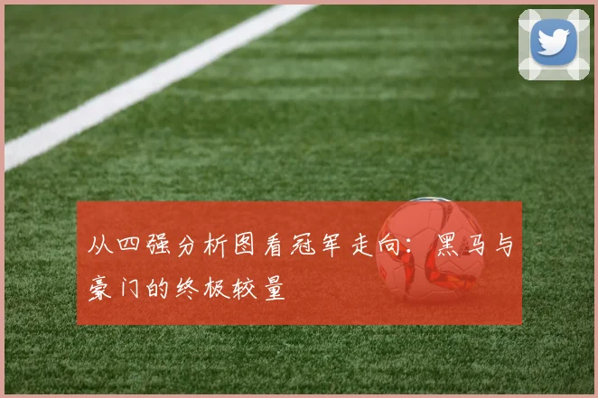 从四强分析图看冠军走向：黑马与豪门的终极较量